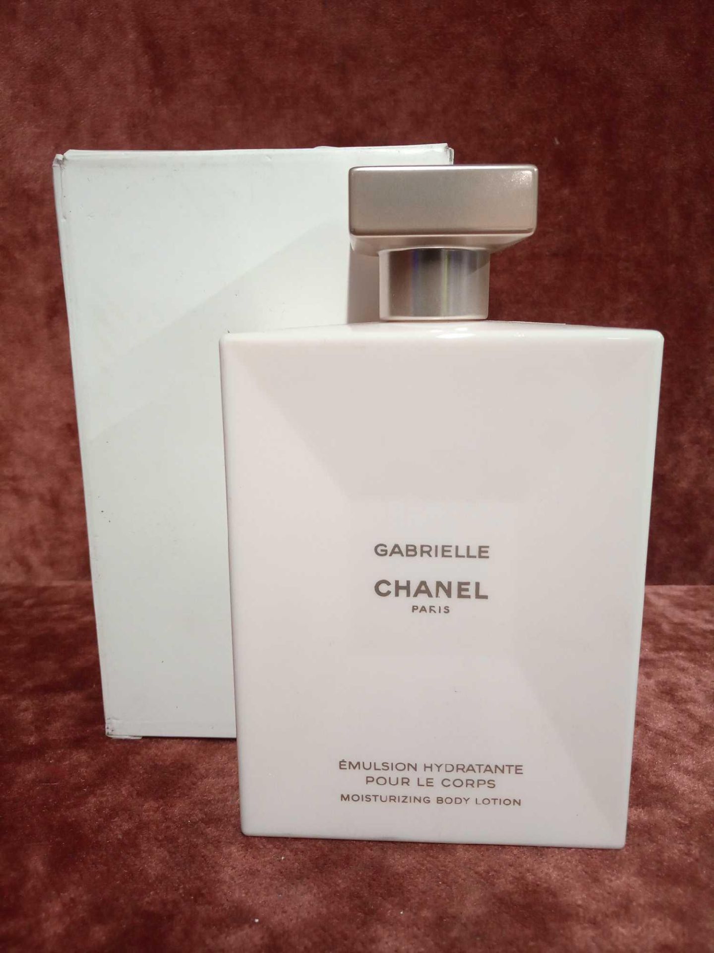 RRP £50 Unboxed 200 Ml Tester Bottle Of Chanel Gabrielle Moisturizing Body Lotion Ex-Display