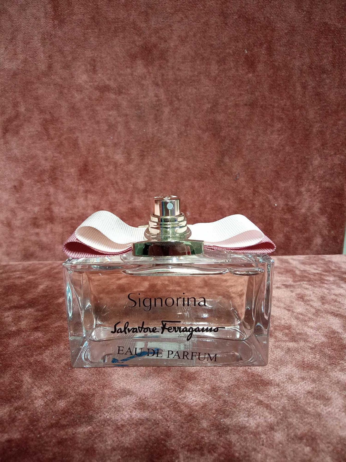RRP £80 Unboxed 100 Ml Tester Bottle Of Salvatore Ferragamo Signorina Eau De Parfum Spray Ex-Display