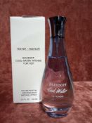 RRP £50 Boxed 100Ml Tester Bottle Of Davidoff Cool Water Intense For Her Eau De Parfum