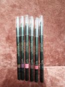 RRP £120 Lot To Contain 6 Tester Of Chanel Le Crayon Levres Precision Lip Definer In Assorted Shades