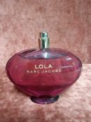 RRP £80 Unboxed 100Ml Tester Bottle Of Marc Jacobs Lola Eau De Parfum Ex-Display