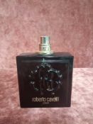 RRP £65 Unboxed 100Ml Tester Bottle Of Roberto Cavalli Uomo Eau De Toilette Ex-Display