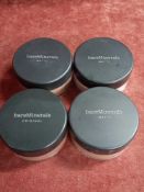 RRP £100 Gift Bag To Contain 4 Brand New Tester Of Bareminerals Matte Foundation In Assorted Shades