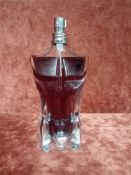 RRP £100 Unboxed 125 Ml Tester Bottle Of Jean Paul Gaultier Le Male Essence De Parfum Spray Ex-Displ