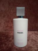 RRP £50 Unboxed 200Ml Tester Bottle Of Chanel Chance Eau Vive Lait Fondant Pour Le Corps Body Moistu