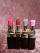 RRP £120 Gift Bag To Contain 4 Brand New Unused Testers Of Chanel Rouge Coco Lipstick In Assorted Sh