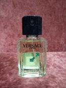 RRP £50 Unboxed 100 Ml Tester Bottle Of Versace Lhomme Eau De Toilette Spray Ex-Display