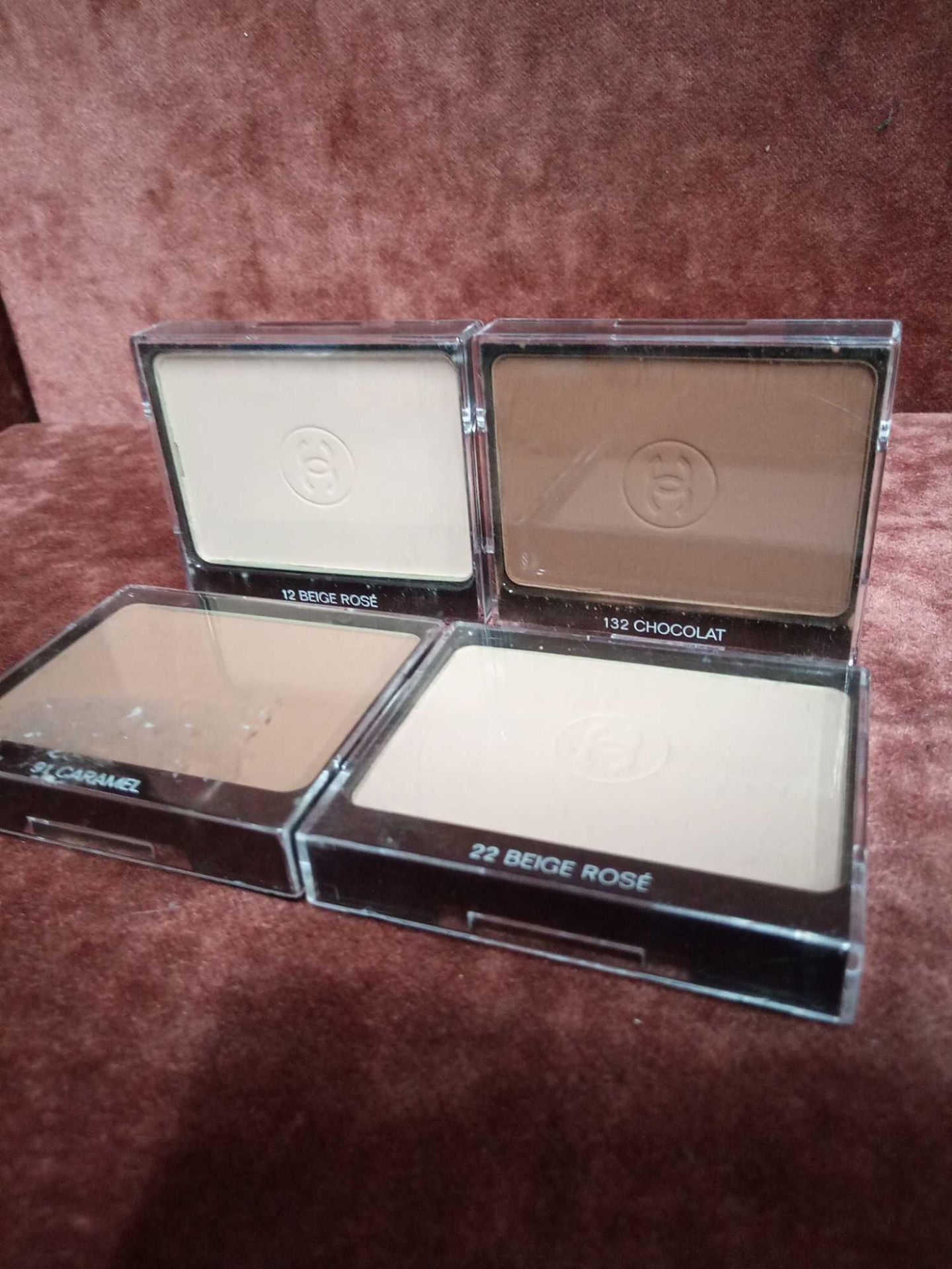 RRP £160 Gift Bag To Contain 4 Brand New Unused Testers Of Chanel Le Teint Ultra Tenue Ultrawear Fla