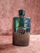RRP £80 Unboxed 90Ml Tester Bottle Of Gucci Guilty Intense Eau De Toilette Spray Ex-Display