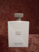 RRP £50 Unboxed 200 Ml Tester Bottle Of Chanel Gabrielle Moisturizing Body Lotion Ex-Display