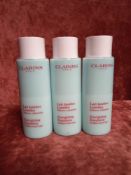 RRP £85 Gift Bag To Contain 3 Brand New Sealed And Unused Clarins Energising Emulsion Soothes Tired