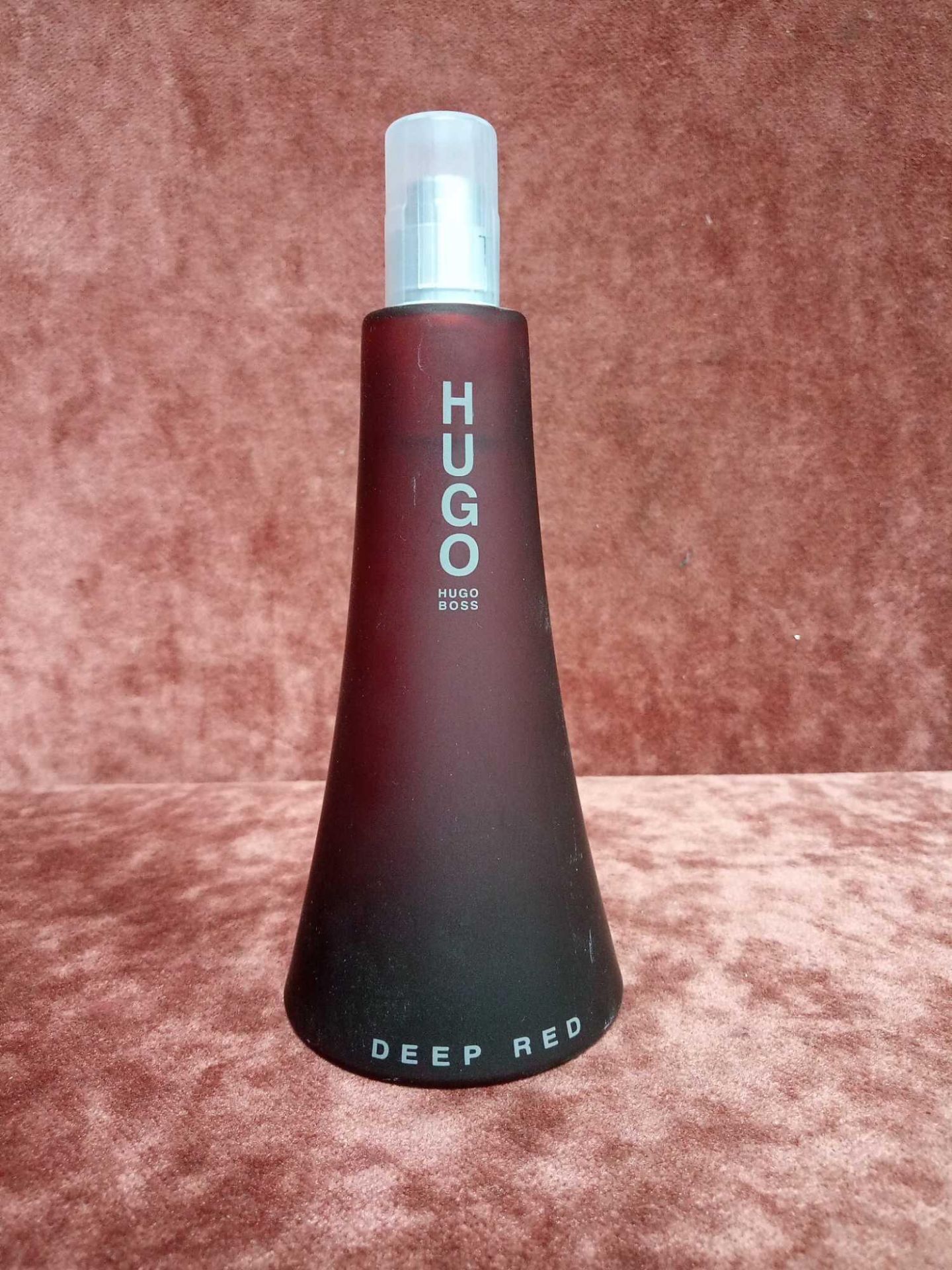 RRP £60 Unboxed 90Ml Tester Bottle Of Hugo Boss Hugo Deep Red Eau De Parfum Ex-Display