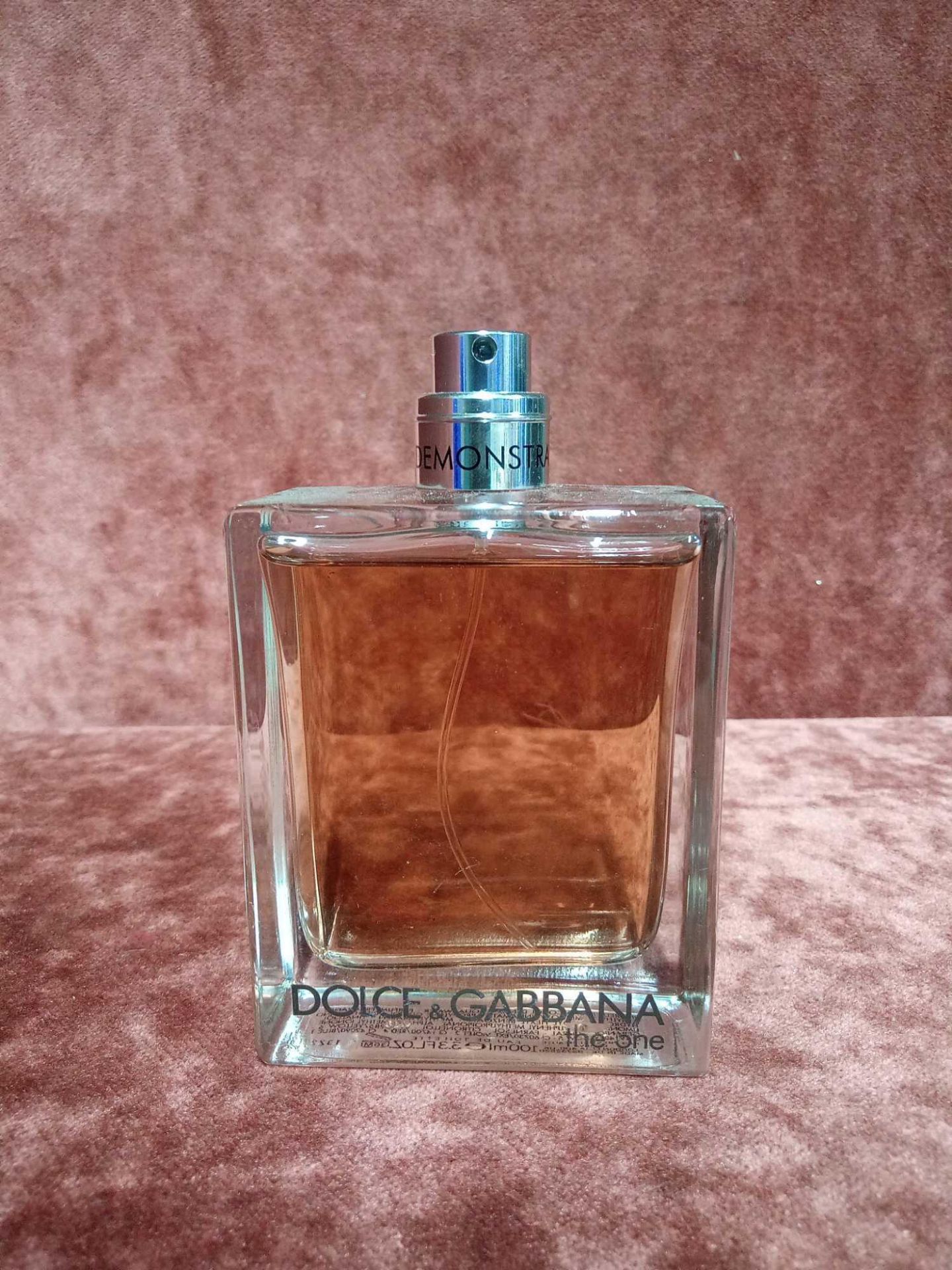 RRP £80 Unboxed 100Ml Tester Bottle Of Dolce And Gabbana The One Spray Ex-Display