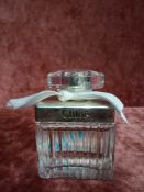 RRP £80 Unboxed 75Ml Tester Bottle Of Chloe For Her Eau Toilette Ex-Display