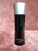 RRP £80 Unboxed 75 Ml Tester Bottle Of Armani Code Ultimate Eau De Toilette Spray Ex-Display