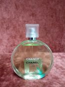 RRP £105 Unboxed 100Ml Tester Bottle Of Chanel Chance Eau Fraiche Eau De Toilette Ex-Display