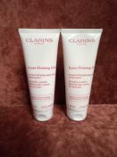 RRP £100 Gift Bag To Contain 2 Tester Of Clarins Extra Firming Jour Firming Day Cream 100 Ml Each Ex