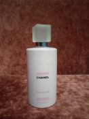 RRP £50 Unboxed 200Ml Tester Bottle Of Chanel Chance Eau Tendre Lait Fondant Pour Le Corps Body Mois