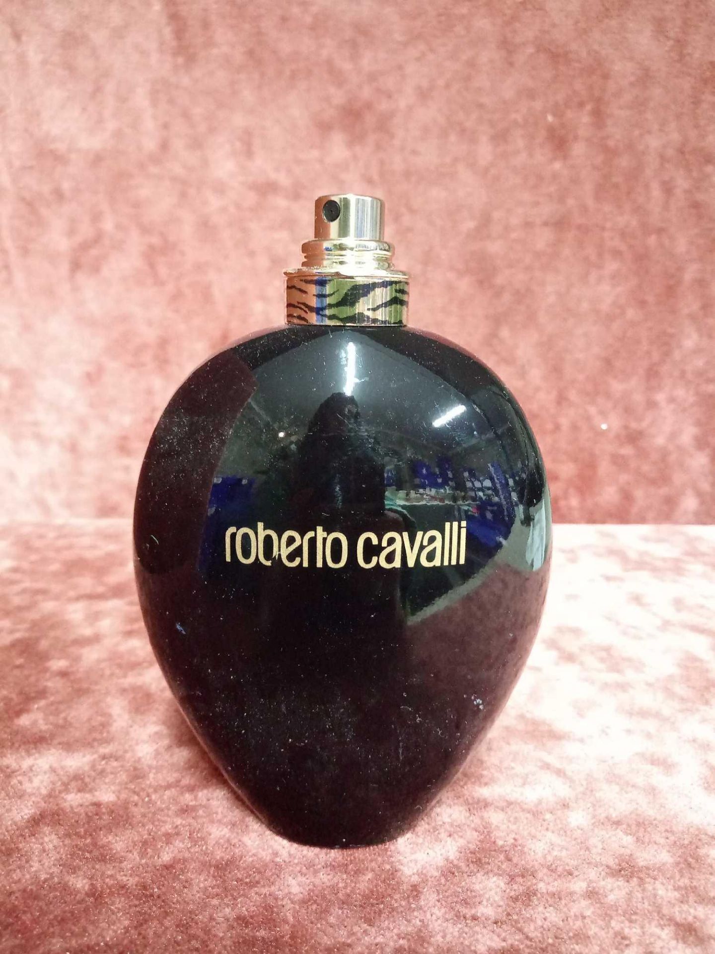 RRP £60 Unboxed 75 Ml Tester Bottle Of Roberto Cavalli Nero Abssoluto Eau De Parfum Spray Ex-Display