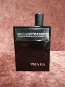 RRP £100 Unboxed 100Ml Tester Bottle Of Prada Amber Pour Homme Intense Eau De Parfum Ex-Display