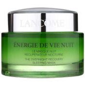 RRP £80 Boxed And Sealed 75Ml Tester Of Lancome Renergie The Over Night Recovery Sleeping Mask