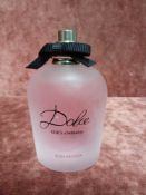 RRP £90 Unboxed 75Ml Tester Bottle Of Dolce & Gabbana Dolce Rosa Excelsa Eau De Parfum Ex-Display