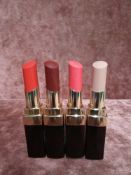 RRP £120 Gift Bag To Contain 4 Brand New Unused Testers Of Chanel Rouge Coco Lipstick In Assorted Sh