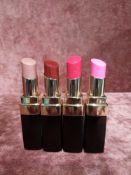 RRP £120 Gift Bag To Contain 4 Brand New Unused Testers Of Chanel Rouge Coco Lipstick In Assorted Sh