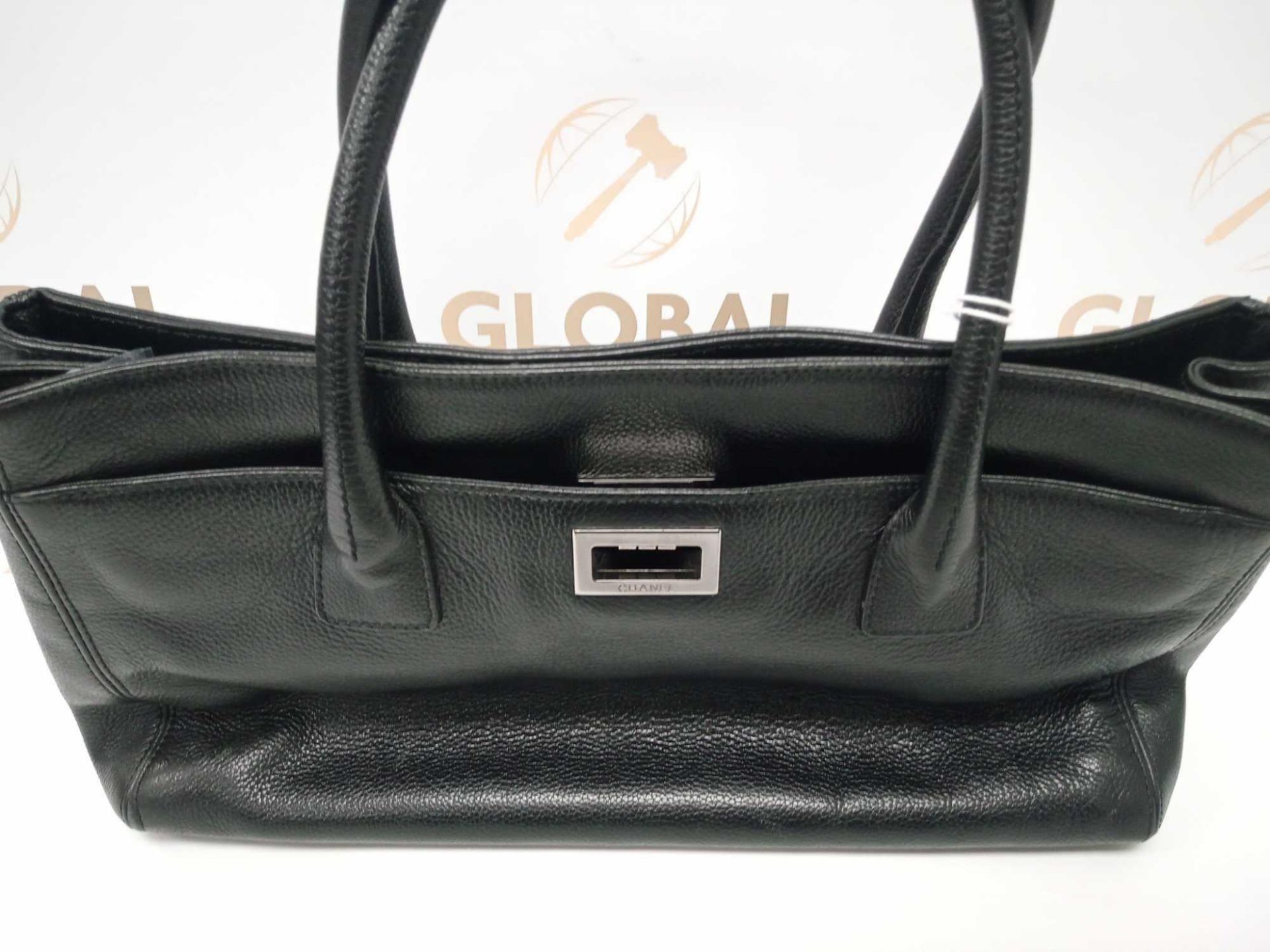 RRP £3200 Chanel Mademoiselle Cefr Tote Black Calf Leather Shoulder Bag (Aao8118)Grade Ab ( - Image 3 of 3