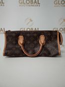 RRP £1500 Louis Vuitton Popincourt Brown Coated Canvas Monogram Canvas, Grade Ab, Ann0251 (