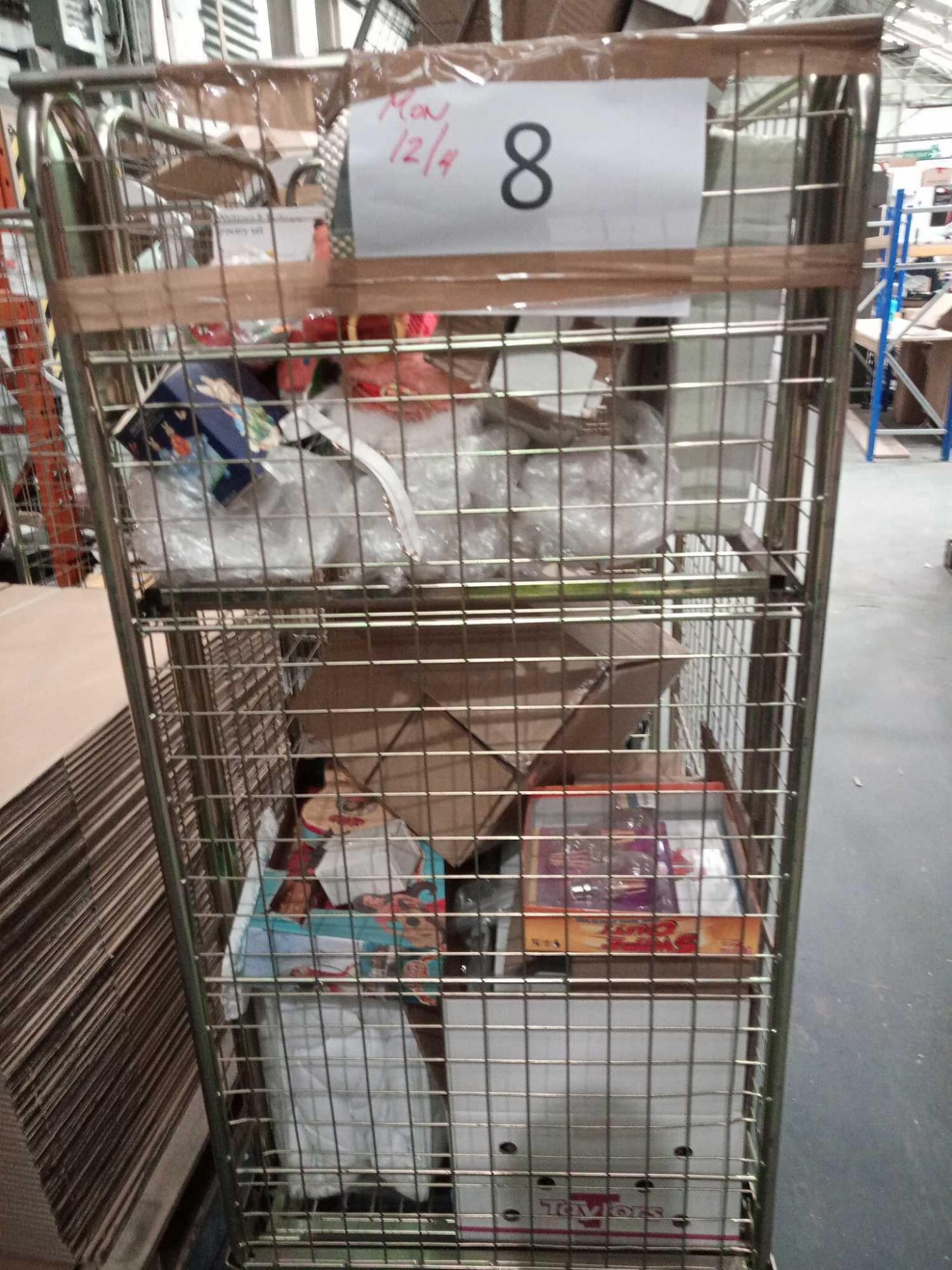 Combined RRP £350 Cage To Contain Toys, Lamps, Pans