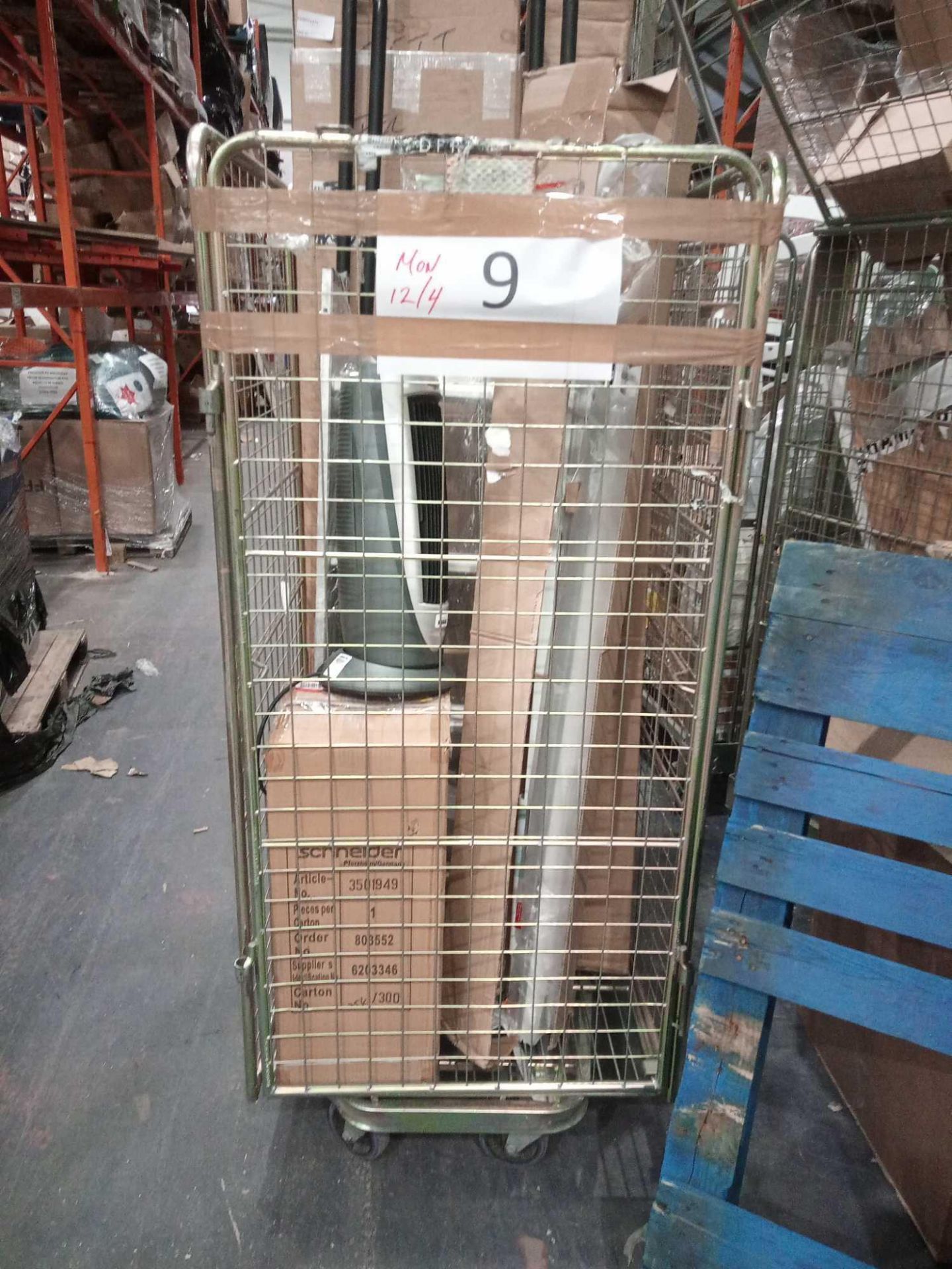 Combined RRP £500 Cage To Contain Ladder, Blinds, Heater