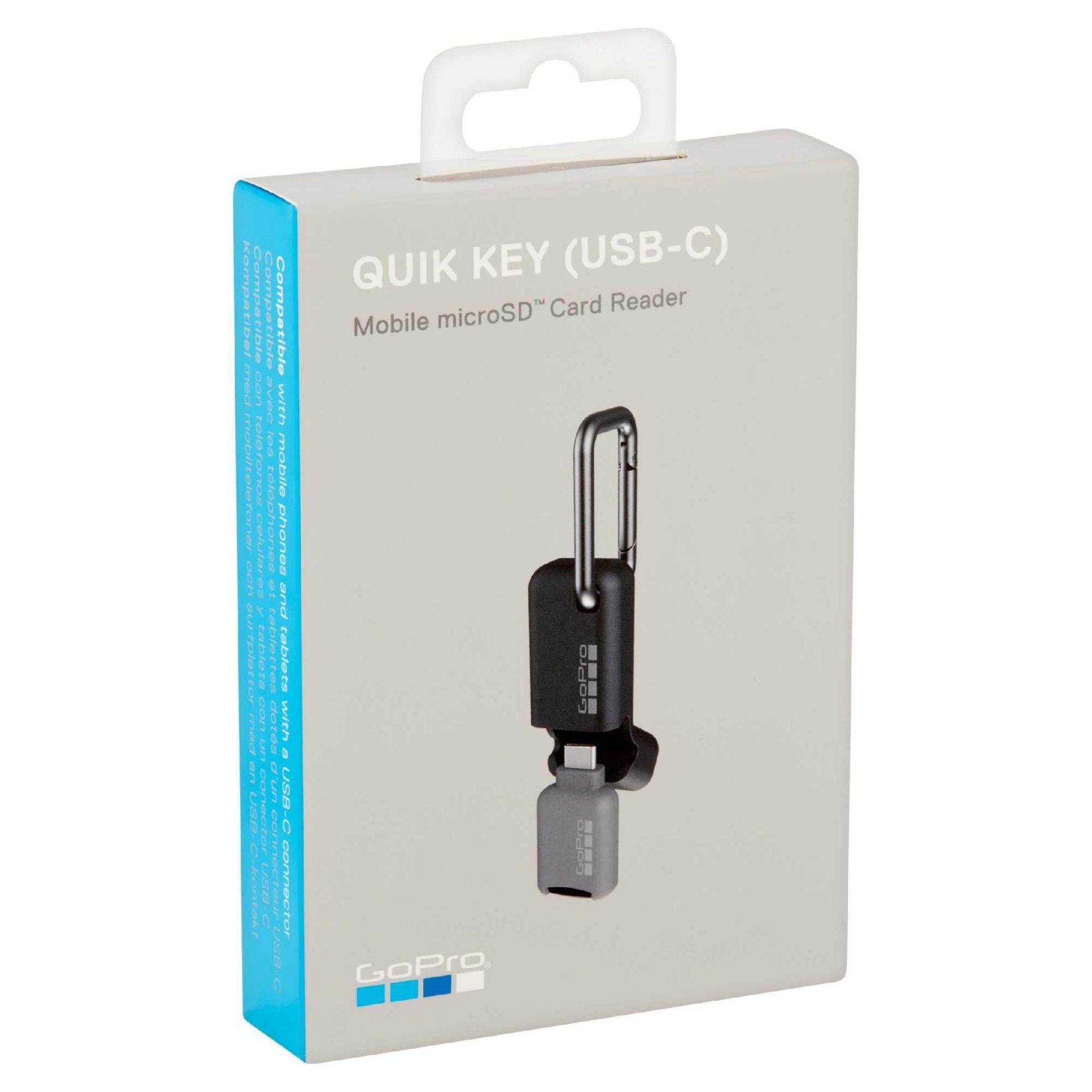 RRP £120 Lot To Contain 6 Boxed Brand New Boxed Gopro Quick Key (Usb-C) Mobile Microsd Card Reader