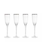 RRP £125 Lot To Contain 5 Boxes Of 4 Rio Flutes Glasses