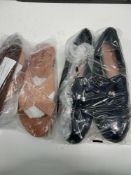 RRP £200 Lot To Contain 6 Bagged And Sealed Pairs Of Ladies Shoes In Boots And Trainers From High En