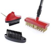 RRP £120 Lot To Contain 12 Boxed Brand New Spear And Jackson Weed And Moss Removal Brush