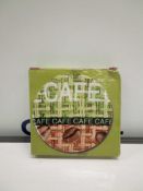 RRP £230 Lot To Contain 76 Boxed Brand New Hot Drink Coasters