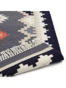 RRP £160 Bagged John Lewis Geo Medallion Kelim Handmade Rug In Multi