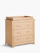 RRP £400 Boxed John Lewis Charlotte Dresser In Oak.(Part 1 Of 2 Only)