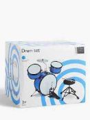 RRP £140 2 Boxed John Lewis Drum Set