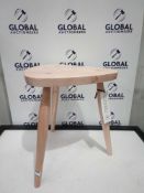 RRP £200 Unboxed John Lewis 3 Leg Wooden Oak Side Table