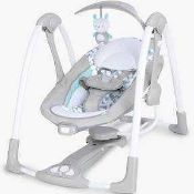 Combined RRP £150 Lot To Contain 2 Boxed Baby Items To Include Ingenuity Convert Me Swing 2 Seat Por