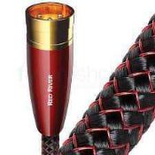 RRP £120 Boxed Audio Quest Red River 2 Xlr Cable