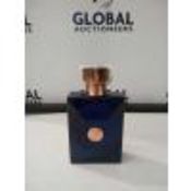 RRP £75 Unboxed Ex Display Tester Bottle Of Versace Blue 100Ml Perfume