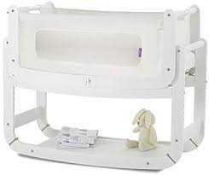 RRP £200 Boxed Snuzpod White Bedside Crib