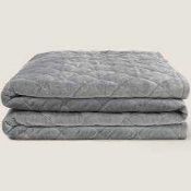 Combined RRP £120 Lot To Contain 2 Bagged Bell And Howell Grey Weighted Blankets