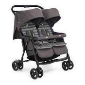 RRP £140 Boxed Joie Aire Twin Double Push Chair