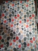 RRP £150 Boxed Pair Of John Lewis Multi Coloured Patterned Curtains