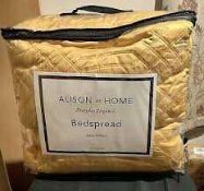 Combined RRP £160 Lot To Contain 2 Bagged Alison At Home Everyday Elegance Bedspread 260Cmx250Cm