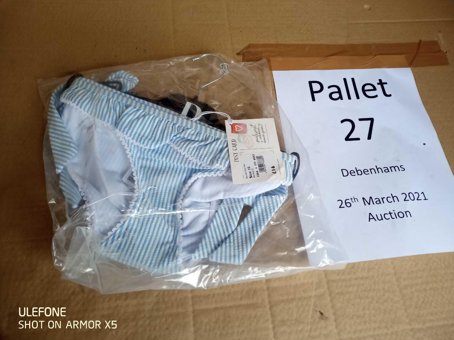 RRP £11,010 Pallet To Contain 505 Brand New Tagged Debenhams Fashion Items 27 X Black Beige Padded 8 - Image 3 of 26